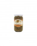 Pesto con basilico genovese Dop in olio extra vergine d'oliva - barattolo 90g - Casa Bruna