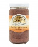 Patè di olive nere alla ligure in olio extra vergine d'oliva - barattolo 900g - Casa Bruna