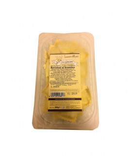 Ravioloni al branzino - 500 g pasta fresca all'uovo ripiena SURGELATA Pastificio La Ginestra