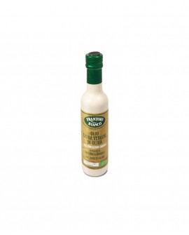 Biologico Taggiasco Olio extra vergine d'oliva - cultivar Taggiasca -  Bianca bottiglia 250ml - Olio Frantoio Bianco