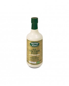 Biologico Taggiasco Olio extra vergine d'oliva - cultivar Taggiasca -  Bianca bottiglia 500ml - Olio Frantoio Bianco