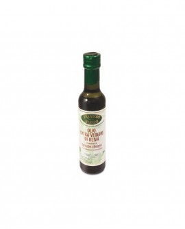 Biologico Olio extra vergine d'oliva - 100% Italiano -  bottiglia 250ml - Olio Frantoio Bianco